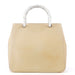 Gucci Gucci Beige Patent Leather Bamboo Tote