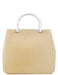 Gucci Gucci Beige Patent Leather Bamboo Tote