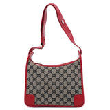Gucci Gucci Beige Red GG Shoulder Bag