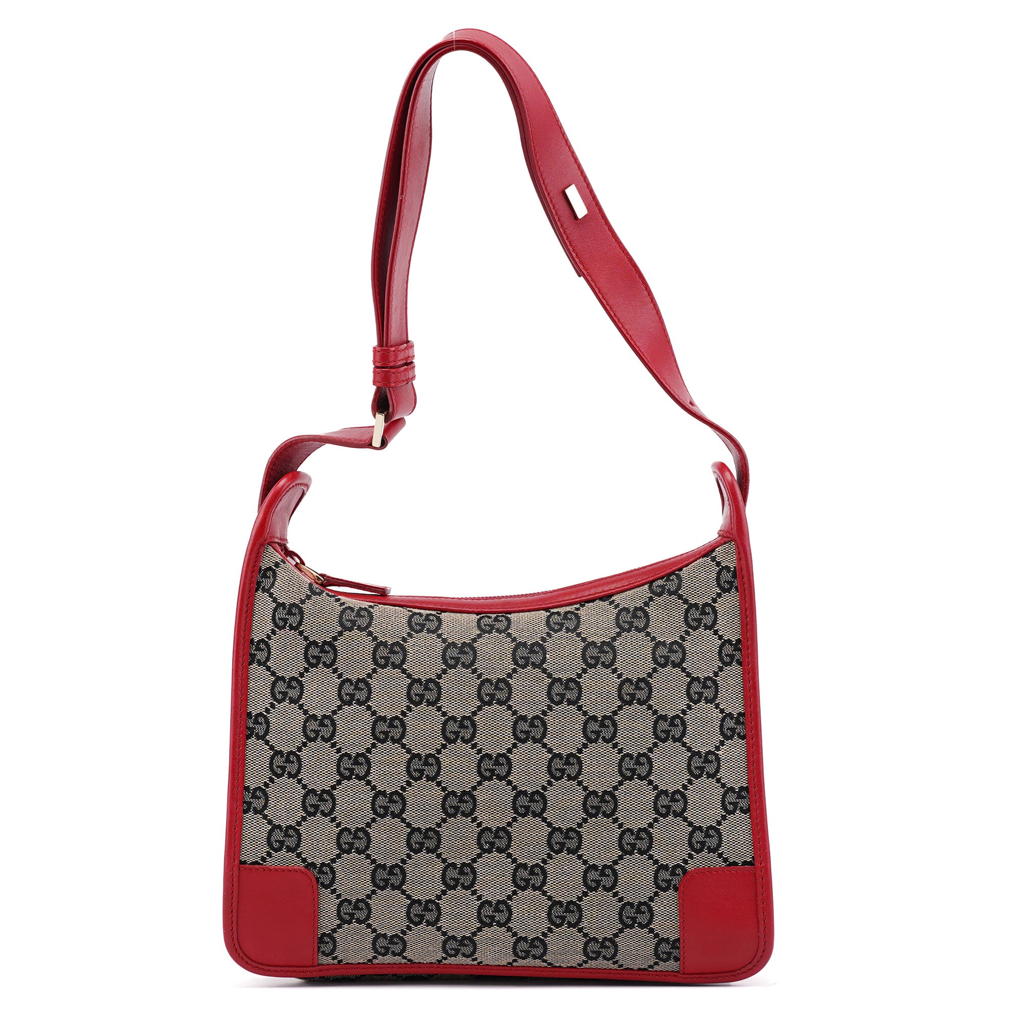 Gucci Gucci Beige Red GG Shoulder Bag