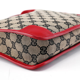 Gucci Gucci Beige Red GG Shoulder Bag