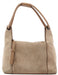 Gucci Gucci Beige Suede Shoulder Bag