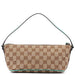 Gucci Gucci Beige Turquoise Boat Pochette DARK