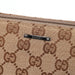 Gucci Gucci Beige Turquoise Boat Pochette DARK