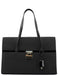 Gucci Gucci Black Canvas Keylock Tote