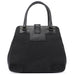 Gucci Gucci Black Canvas Square G Tote