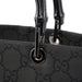 Gucci Gucci Black GG Bamboo Tote