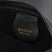 Gucci Gucci Black Leather Bamboo Hobo W/ Pouch