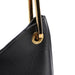 Gucci Gucci Black Leather Bamboo Hobo W/ Pouch