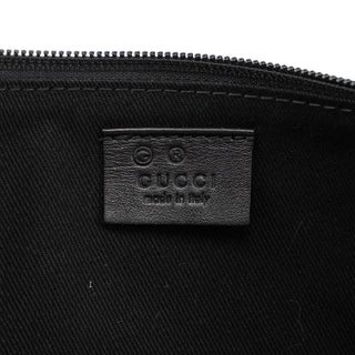 Gucci Gucci Black Lizard Embossed Boat