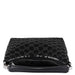 Gucci Gucci Black Suede GG Shoulder Bag