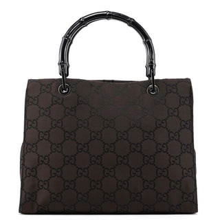 Gucci Gucci Brown GG Bamboo Tote