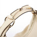 Gucci Gucci Off-White Leather Horsebit Shoulder Bag