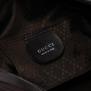 Gucci Gucci Silver Black Satin