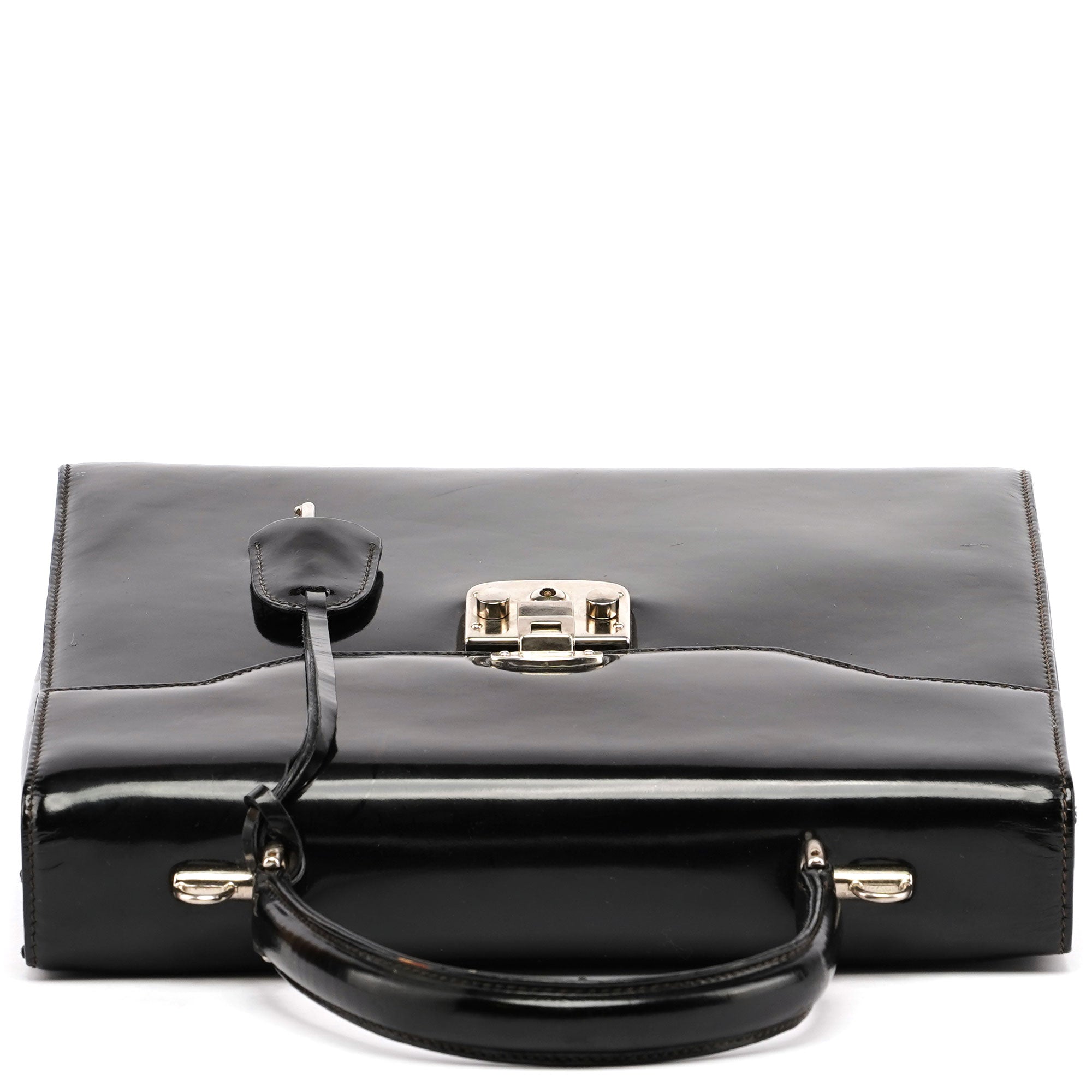 Gucci Ladylock Diana Patent Leather Bag