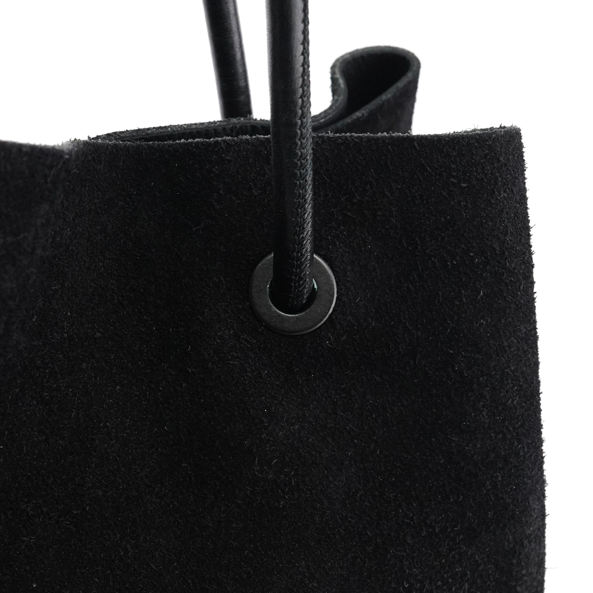 Gucci Grand sac cabas en daim noir