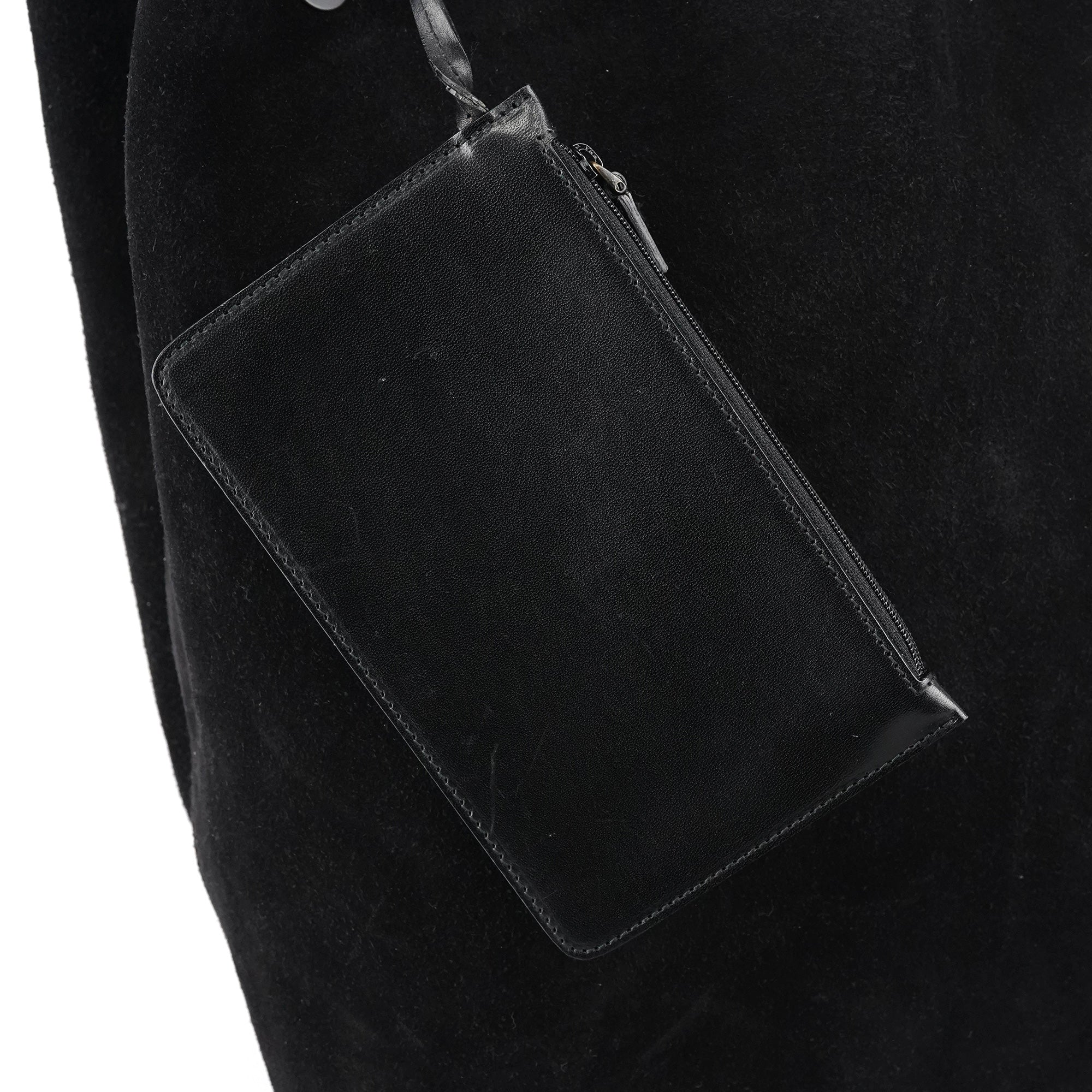 Gucci Grand sac cabas en daim noir