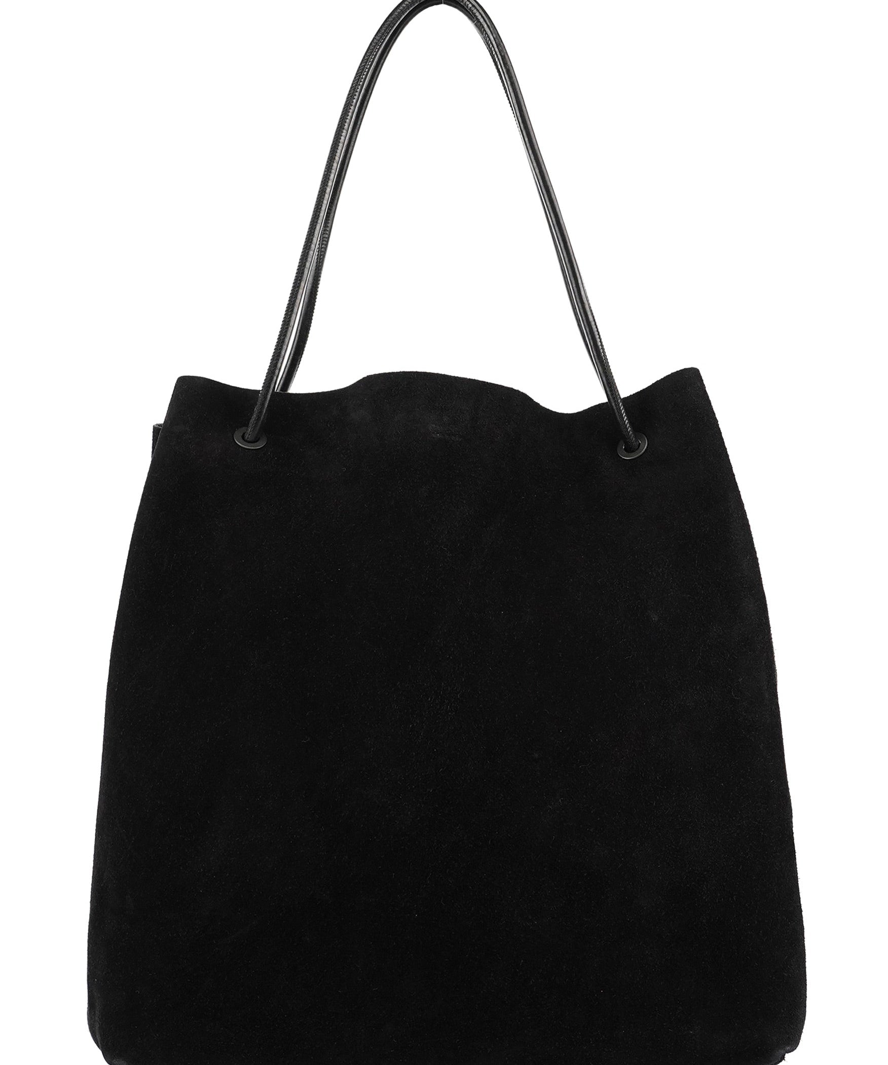 Gucci Stor tote i svart mocka