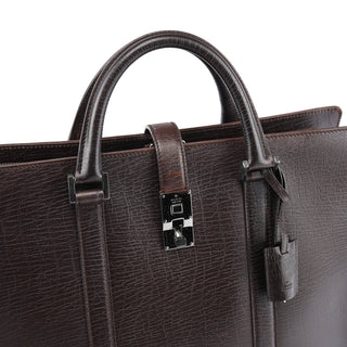 Gucci Large Brown Leather Tote Bag