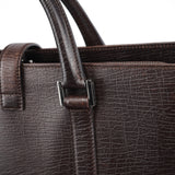 Gucci Large Brown Leather Tote Bag