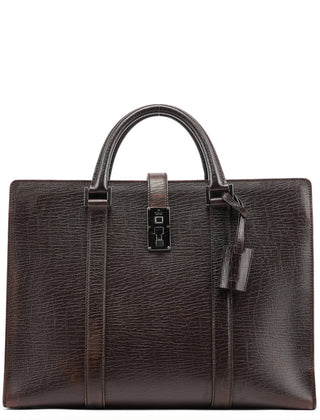 Gucci Large Brown Leather Tote Bag