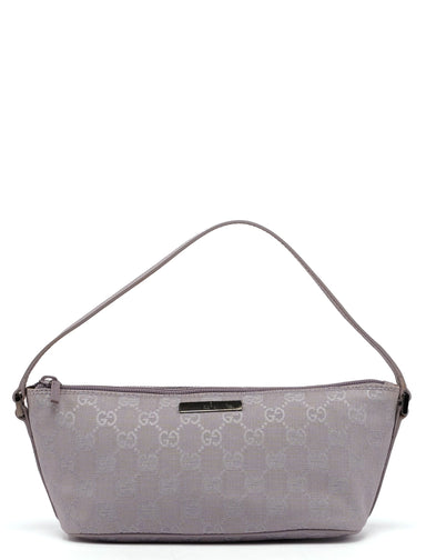 Gucci Lavender GG Monogram Boat Pochette