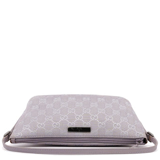 Gucci Lavender GG Monogram Boat Pochette