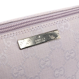 Gucci Lavender GG Monogram Boat Pochette