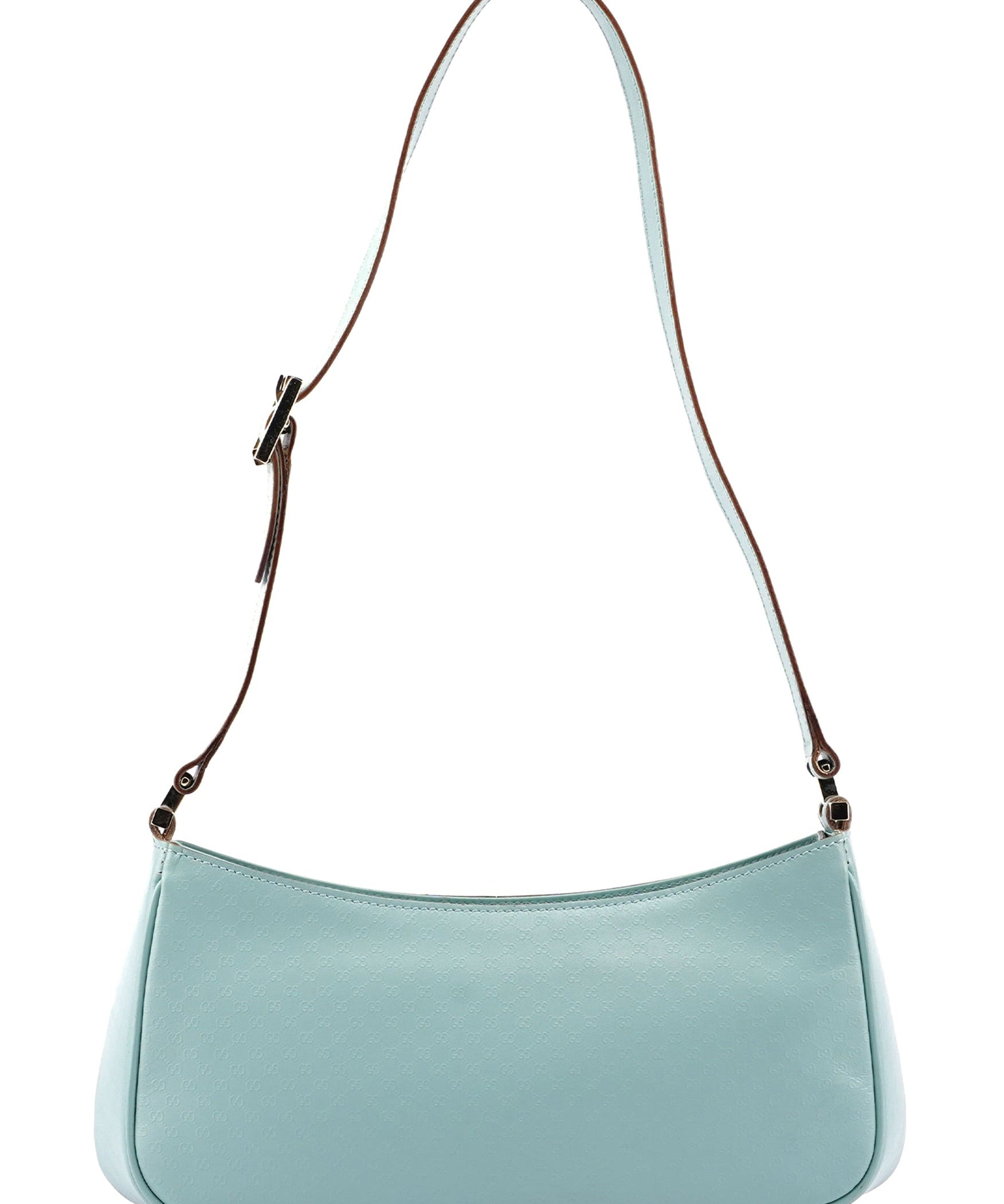 Gucci Light Blue Micro GG Hobo Shoulder Bag