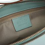 Gucci Sac hobo Micro GG en cuir bleu clair