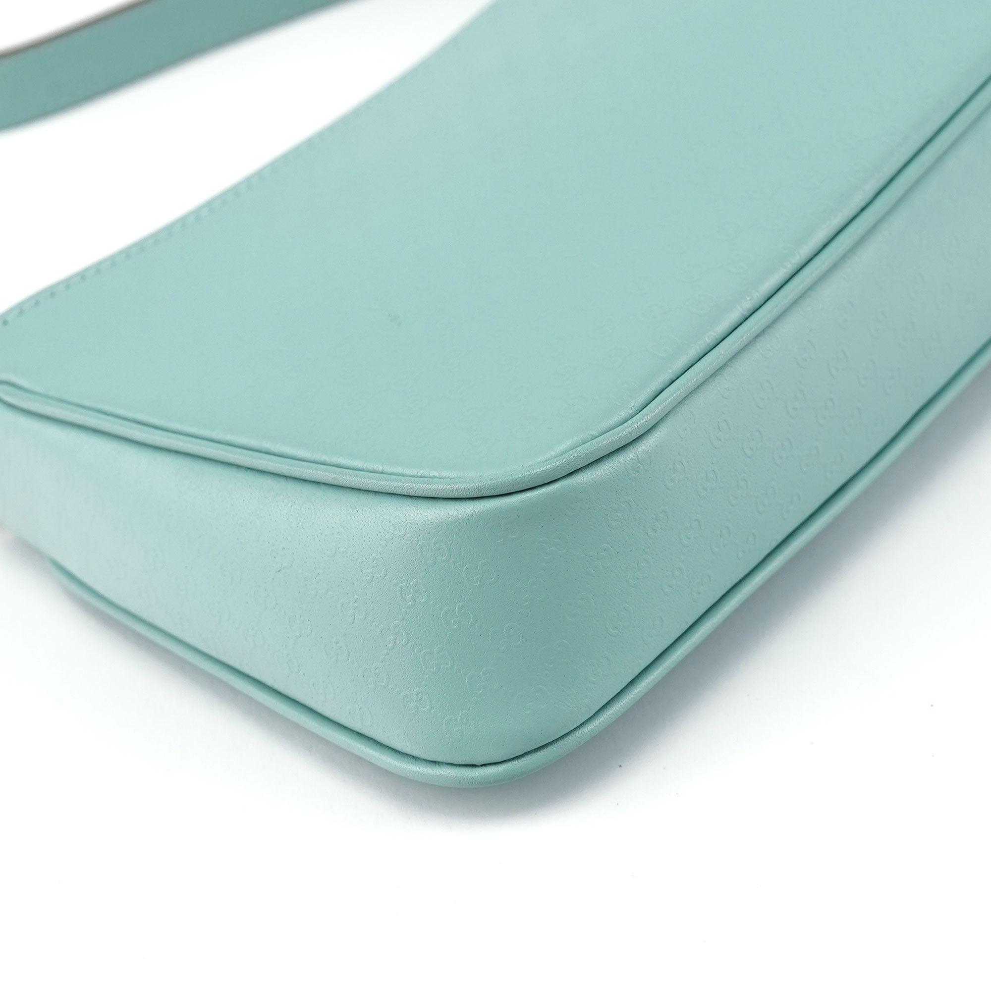 Gucci Light Blue Micro GG Shoulder Bag