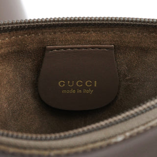 Gucci Light Brown Leather Bamboo Shoulder Bag