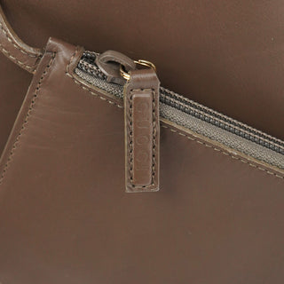 Gucci Light Brown Leather Bamboo Shoulder Bag