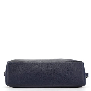 Gucci Navy Blue Leather 2-Way Tote Bag