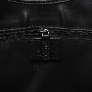 Gucci Off-White Canvas Jackie Shoulder Bag