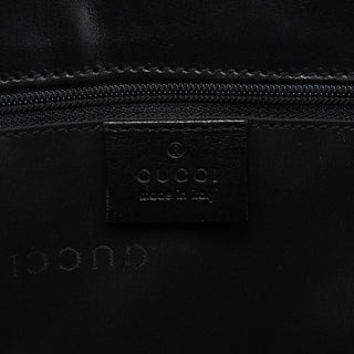 Gucci Off-White Canvas Jackie Shoulder Bag