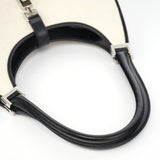 Gucci Off-White Canvas Jackie Shoulder Bag