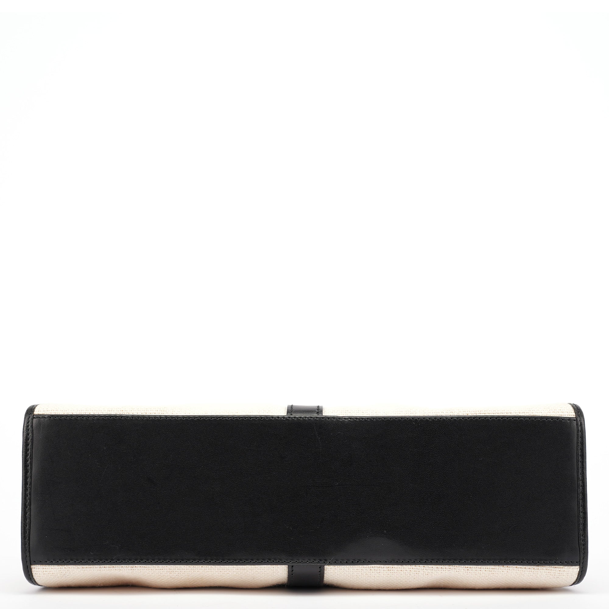 Gucci Off-White Canvas Jackie Shoulder Bag