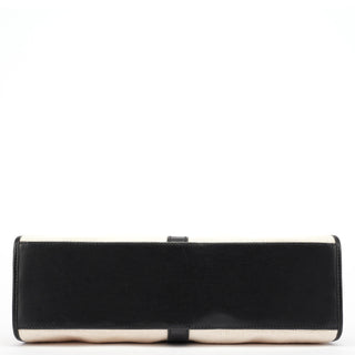 Gucci Off-White Canvas Jackie Shoulder Bag