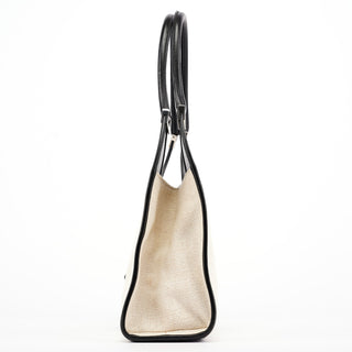 Gucci Off-White Canvas Jackie Shoulder Bag