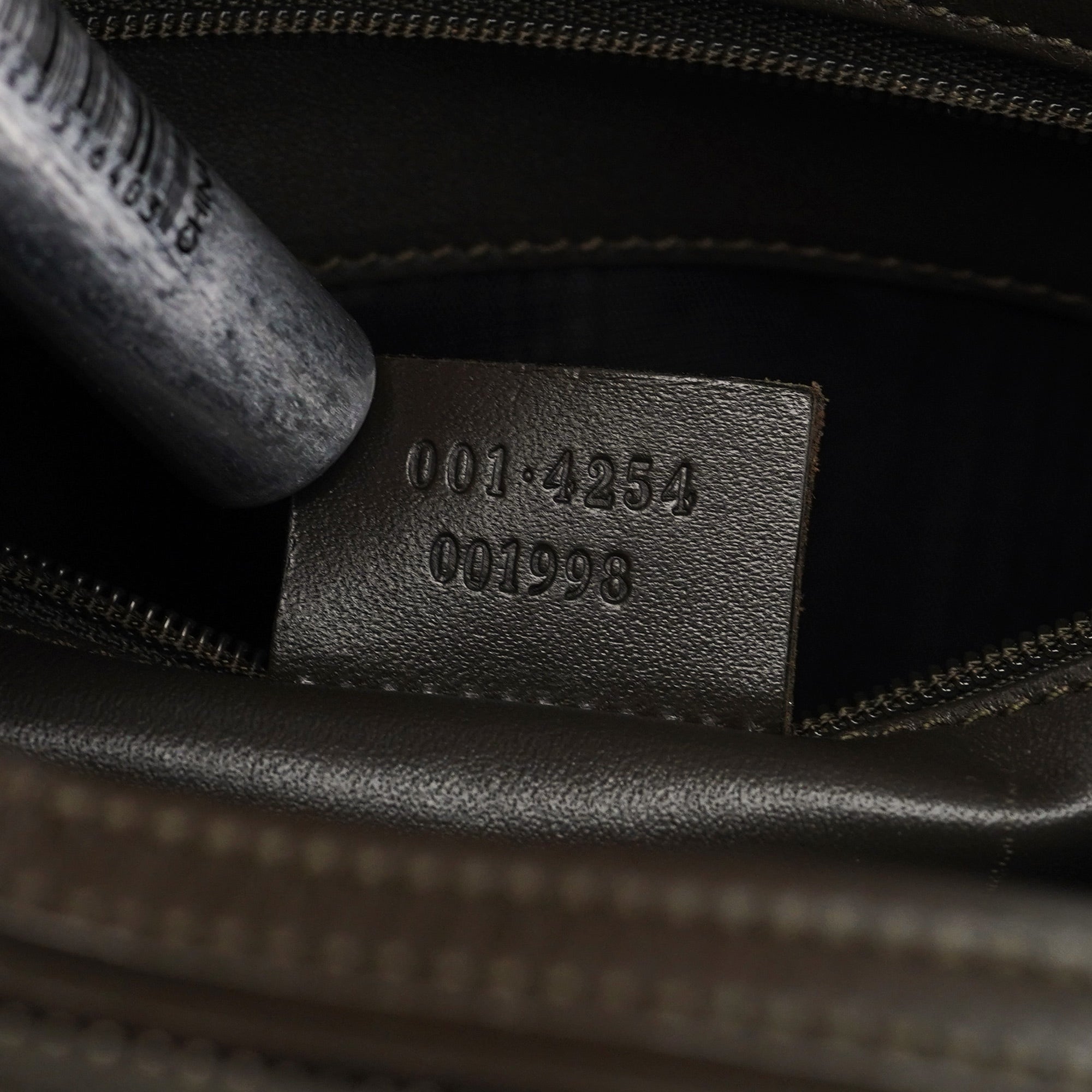 Gucci Olive Satin Jackie Shoulder Bag