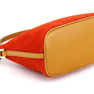 Gucci Orange Suede Boat Pochette