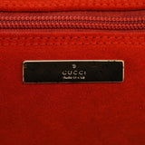 Gucci Orange Suede Boat Pochette