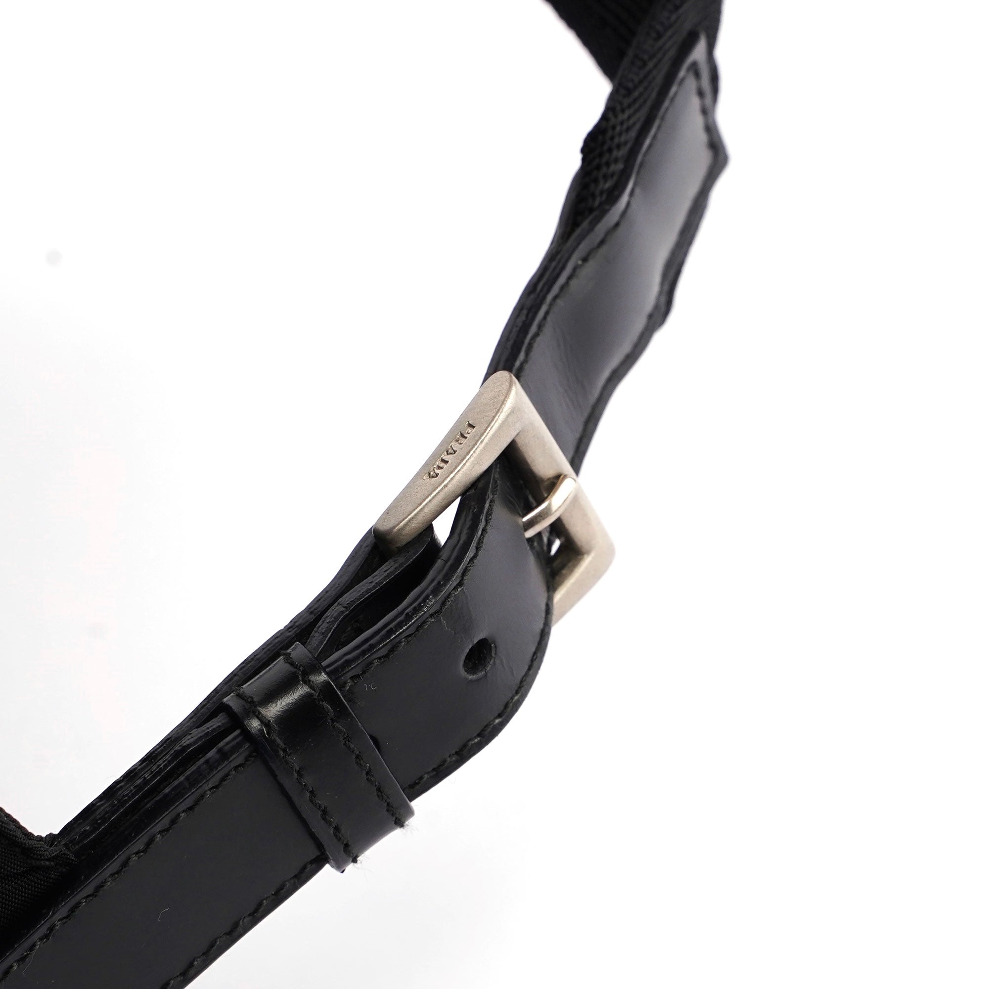 Gucci Sac à dos Prada en nylon noir