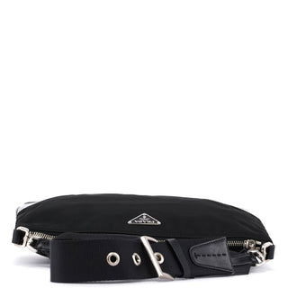 Gucci Prada Black Tessuto Leather Shoulder Bag