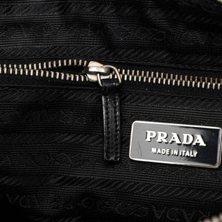 Gucci Prada Black Tessuto Leather Shoulder Bag