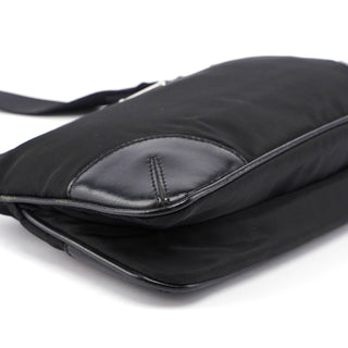 Gucci Prada Black Tessuto Leather Shoulder Bag