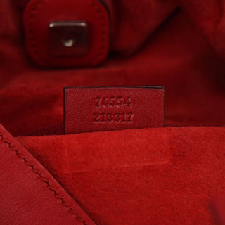 Gucci Red Calfskin Handbag