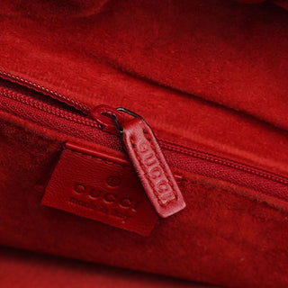 Gucci Red Calfskin Handbag