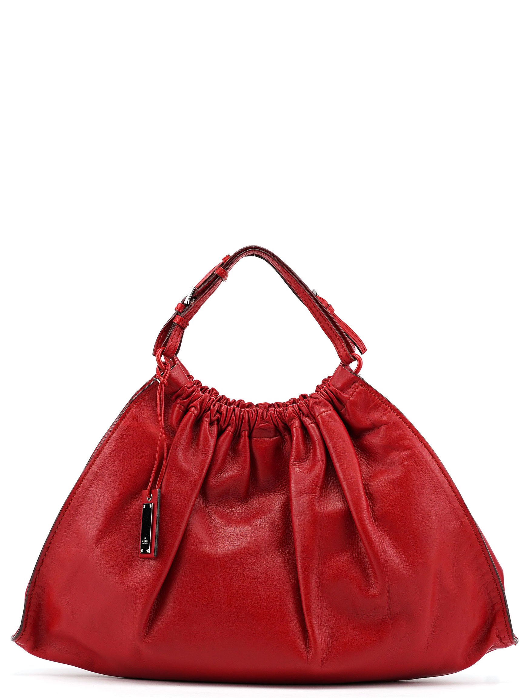 Gucci Red Calfskin Handbag
